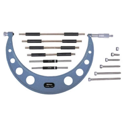 Mitutoyo 104-136A Vernier Outside Micrometer 150-300mm Interchangeable Anvils - Picture 1 of 1