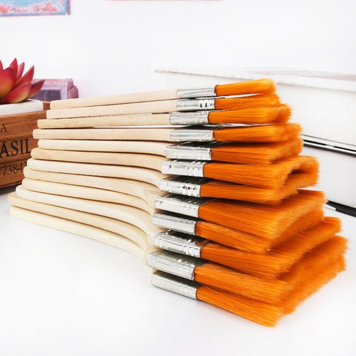 12 Pcs Professional Paint Brushes Cleaner Brush Artist Acrylic Brush - Picture 10 of 11