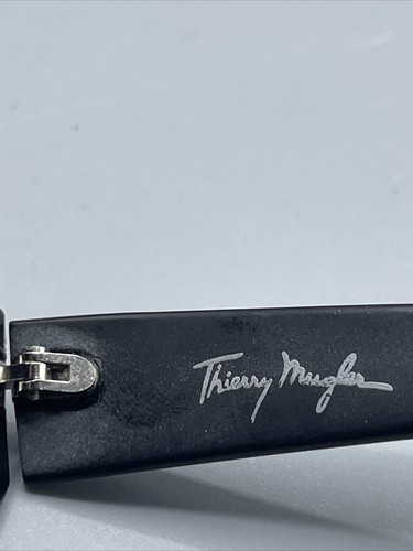 Vintage Thierry Mugler Sunglasses Made in France Lou Batman Mirror Crusader - Picture 5 of 12