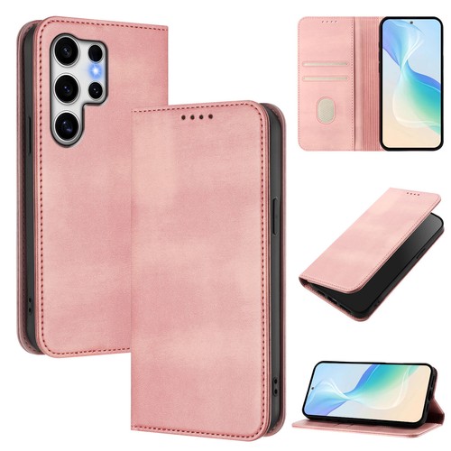 Funda tipo billetera de cuero abatible con tarjetero para Samsung Galaxy S25 Ultra/S24 FE/S23/S22 - Imagen 16 de 19