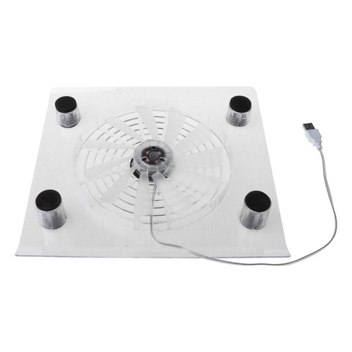 15" Laptop Cooler Cooling Pad Ultra Slim Portable Notebook Cooler USB Powered - Bild 3 von 8