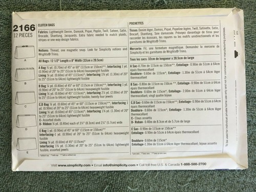 Simplicity Patterns ~ All Patterns are Fashion Patterns * ~ * ~ * ~ Listing 4481 - Picture 17 of 81