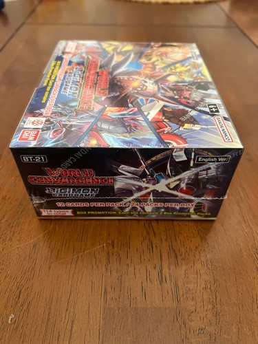 Digimon Card Game World Convergence BT21 Booster Box Englisch - Bild 4 von 5