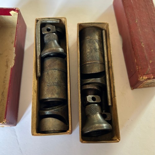 Starrett Vintage 2 Stück Nr. Wagenheberschraubensatz 191 mit Originalkartons - Bild 2 von 4