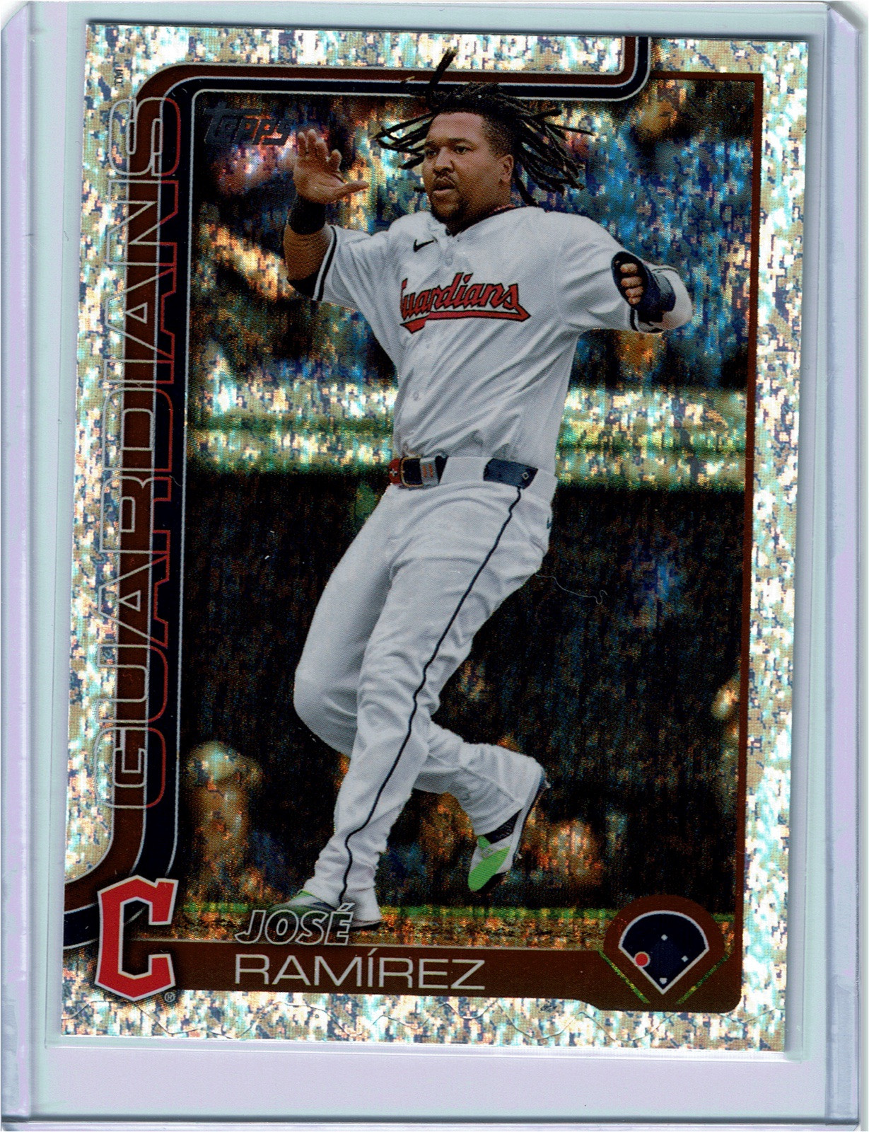 2025 Topps Series 1 - Holo Foil #77 Jose Ramirez