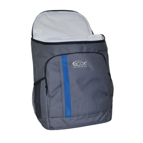 ecox Outdoors cooler backpack insulated 20L about 30 can capacity with Bottle Op - Picture 4 of 7