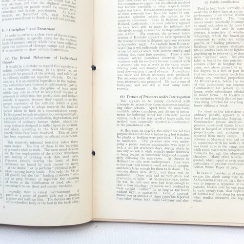 WW2 1944 GERMANY BASIC HANDBOOK SECRET INTELLIGENCE MANUAL NSDAP GERMAN POLICE - Picture 24 of 24