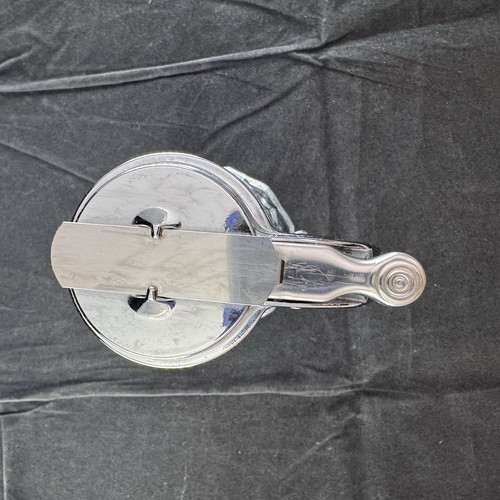 Vintage Fostoria Amerikanisch Kubistisch Sirup Krug mit Dri Cut Deckel 6,5 Oz Kapazität - Bild 4 von 11
