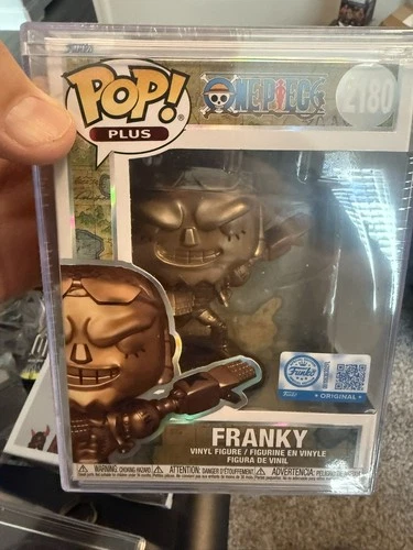 Funko Pop! One Piece Franky #2180 Bronze Special Edition Sealed