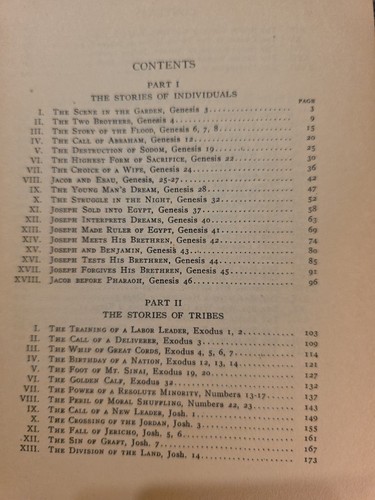 The Story Books of the Early Hebrews by Charles Reynolds Brown, 1919 Hardcover - Foto 3 di 7