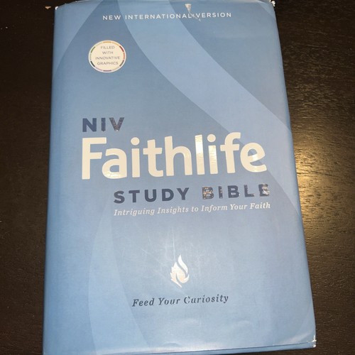 NIV, Faithlife Study Bible, Hardcover: Intriguing Insights to Inform Your Faith