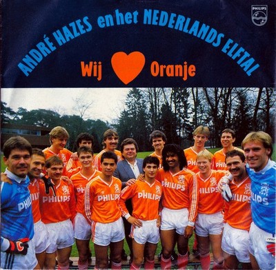 André Hazes En Het Nederlands Elftal - Wij Houden Van Oranje (7'', Single) 00422