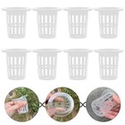 50 Pcs Hydroponic Plastic Basket Net Pot Plant Pot for Plant Root Development