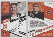 2023 Panini Donruss Elite Pen Pals Chase Brown #PPCBR Rookie Auto RC