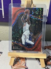 2021-22 Panini Select - Courtside Julius Randle #296 Red Disco Prizm /49
