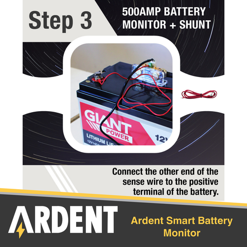 Ardent Smart Battery Monitor with Bluetooth - Picture 5 of 7