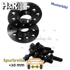 H&R TRAK+ DR Spurverbreiterung schwarz 20mm p.A. für Audi Q5 8RB :: 2008 >> 2017