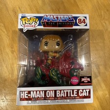 Funko Pop! Rides: Masters of the Universe - He-Man on Battle Cat (Flocked)