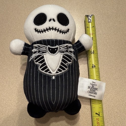 Squishmallows HugMees Nightmare Before Christmas Jack Skellington Plush Disney - Picture 4 of 8