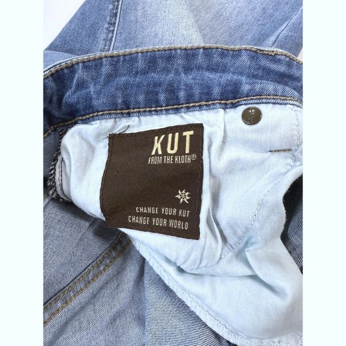 KUT from the Kloth, Women's High Rise, Ankle ,Slim, Straight Leg, Sz 10-EUC - Imagen 8 de 8