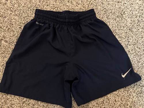 Navy Blue Medium Big Boys Nike Dri-fit Athletic Shorts
