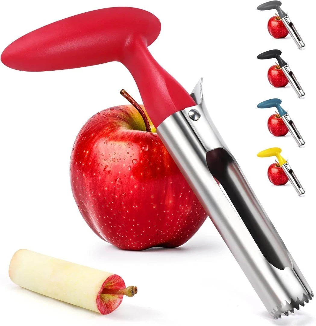 Apple Corer Tool Stainless Steel - Easy Core Remover for Apples & Pears