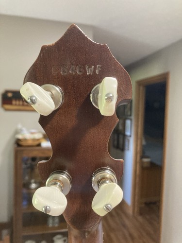 Deering Parts Banjo With A Replacement 5string Gibson Style Neck - Picture 3 of 8