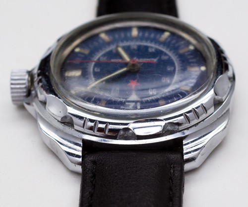 Vintage Wostok Commander Komandirskie USSR Mechanical Men's Wrist Watch - Picture 7 of 8