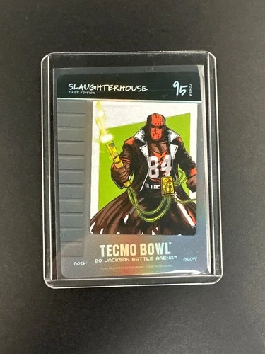 Slaughterhouse Tecmo Bowl Bo Jackson Battle Arena 95 BO261 Glow Blow On It