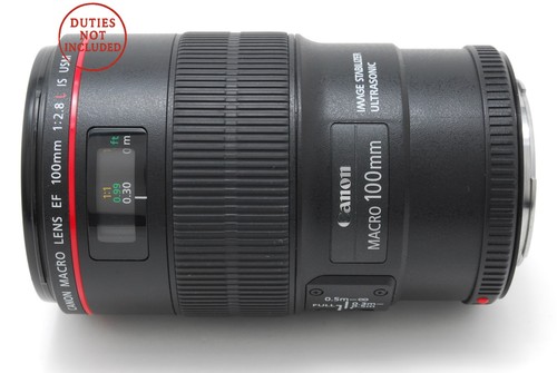[Unused in Box] Canon EF 100mm f/2.8 L Macro IS USM Close Up AF Lens JAPAN A-510 - Picture 6 of 24