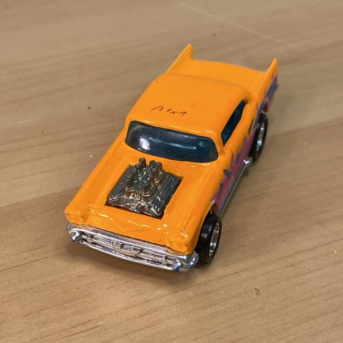 Motore Hot Wheels California Customs Real Riders 57 Chevy Hood 1976 - Foto 4 di 6