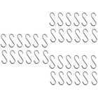 50 STÜCKE Edelstahl Sförmigen Haken Premium Schwere Kleiderbügel Hängen Haken