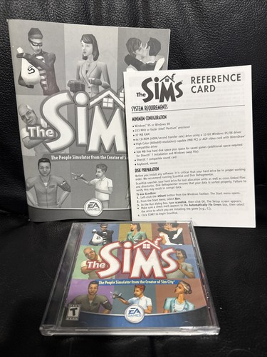 The Sims (PC, 2000) Game BIG BOX Maxis - Bild 3 von 4