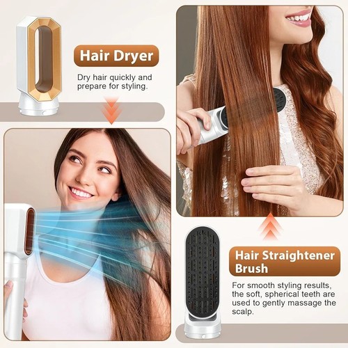 5 in 1 Professional Set Hair Dryer Hot Air Blower Styler Brush Wand Curler Tool - 第 1/10 張圖片