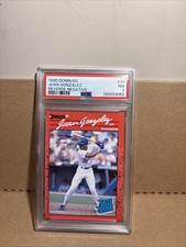1990 Donruss - Rated Rookie Juan González #33 Reversed Negative (RC)