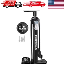 High-Performance Floor Pump - Fits All Valves, Ideal for Outdoor Adventures