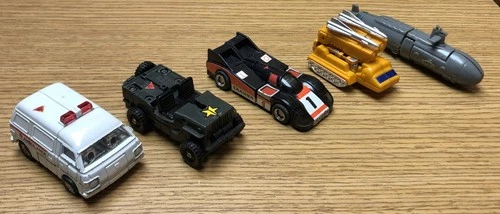Lot of 5 Vintage Original Transformers GoBots Bandai Tonka MIXED FIGURES