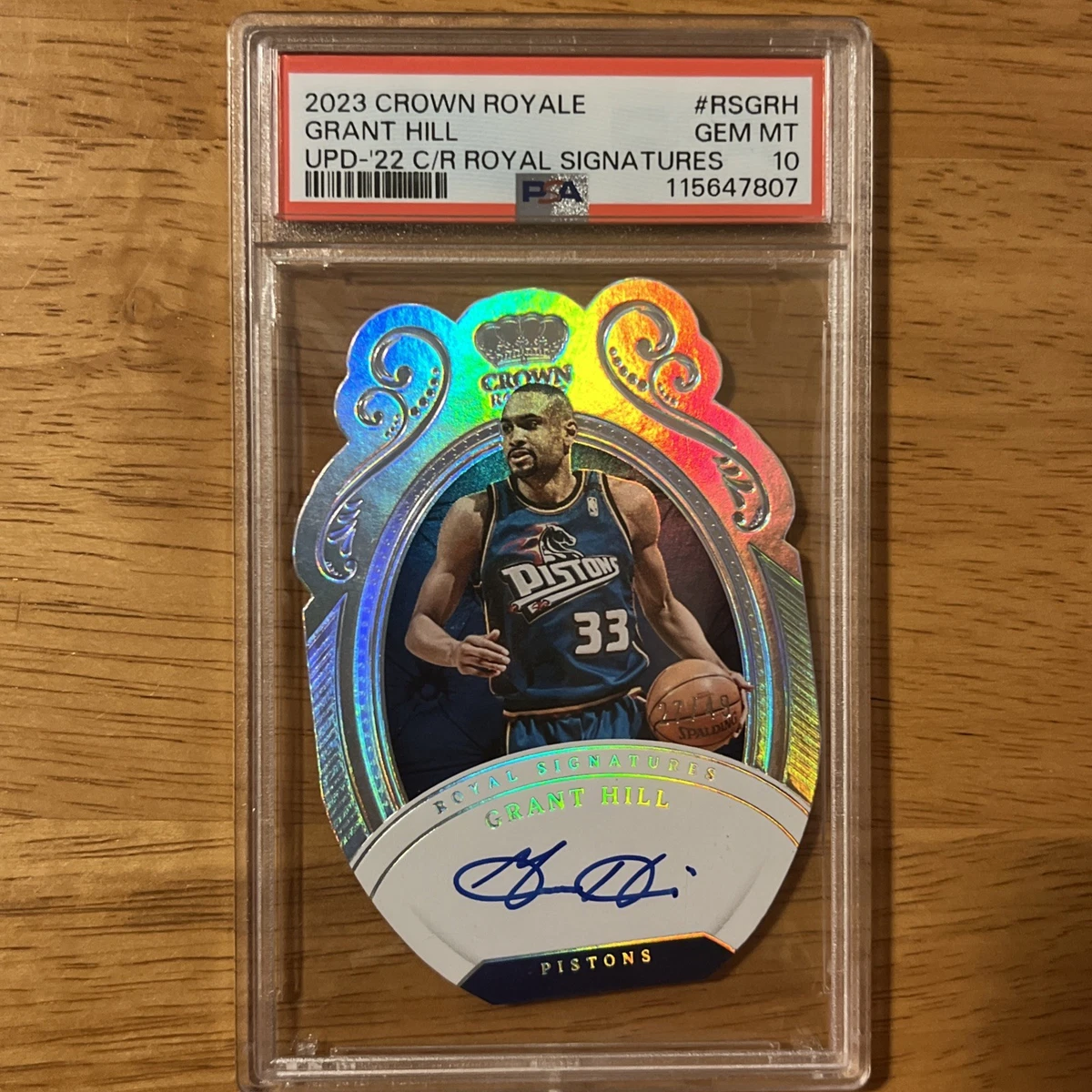 Grant Hill Basketball Autographed Sports Trading Cards for sale | eBay
