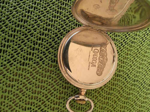 OMEGA Bienne Geneve Silber Taschenuhr - Bild 11 von 13