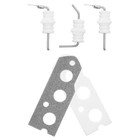 1Set Warmwasserbereiter-Zubehör – Flammenstab-Elektroden-Kit, Ersatz für