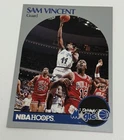 1990-91 NBA Hoops Sam Vincent Card #223 Michael Jordan Wearing Jersey #12