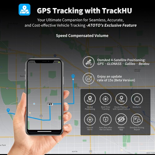 ATOTO S8 4G+32G DAB+ 2 Din Autoradio Android 7Zoll GPS Carplay Bluetooth ChatGPT - Bild 6 von 12