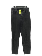 Witchery Women's Jeans UK 8 Grey Cotton with Elastane, Polyester Mom