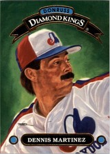1992 Donruss Diamond Kings #DK24 Dennis Martinez - NM-MT
