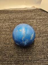Shot Put 16 LBS Ball Put Shot Cast Iron Blue for Outdoor Sports Track Field