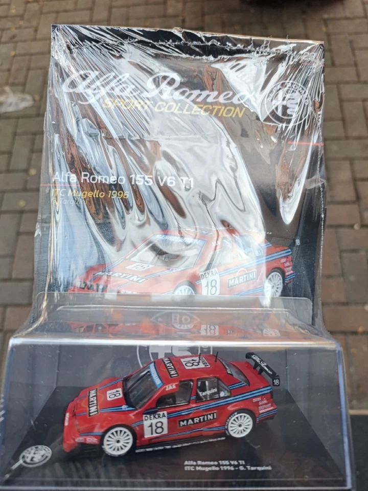 ALFA ROMEO 155 V6 TI - ITC MUGELLO- 1996 ALFA ROMEO SPORT COLLECTION  1:43 N#23 - Immagine 3 di 4