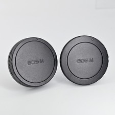 For Canon EOS-M EF-M Body Cap  Rear Lens Cap Set for M2 M3 M5 M6 M10 M50 2pcs