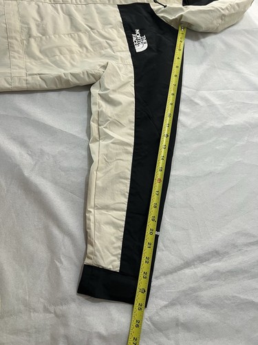 Giacca da montagna The North Face Gore-Tex 1990 beige-nero taglia 12 Giappone - Foto 12 di 13