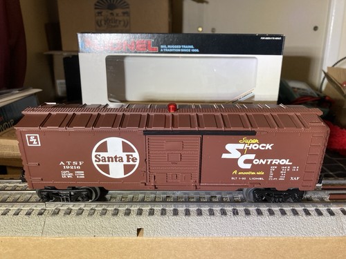Lionel Scala "O" #6-19216/ MTW Santa Fe Voltmetro Funzionante Boxcar. Nuovo con scatola, bello - Foto 4 di 7