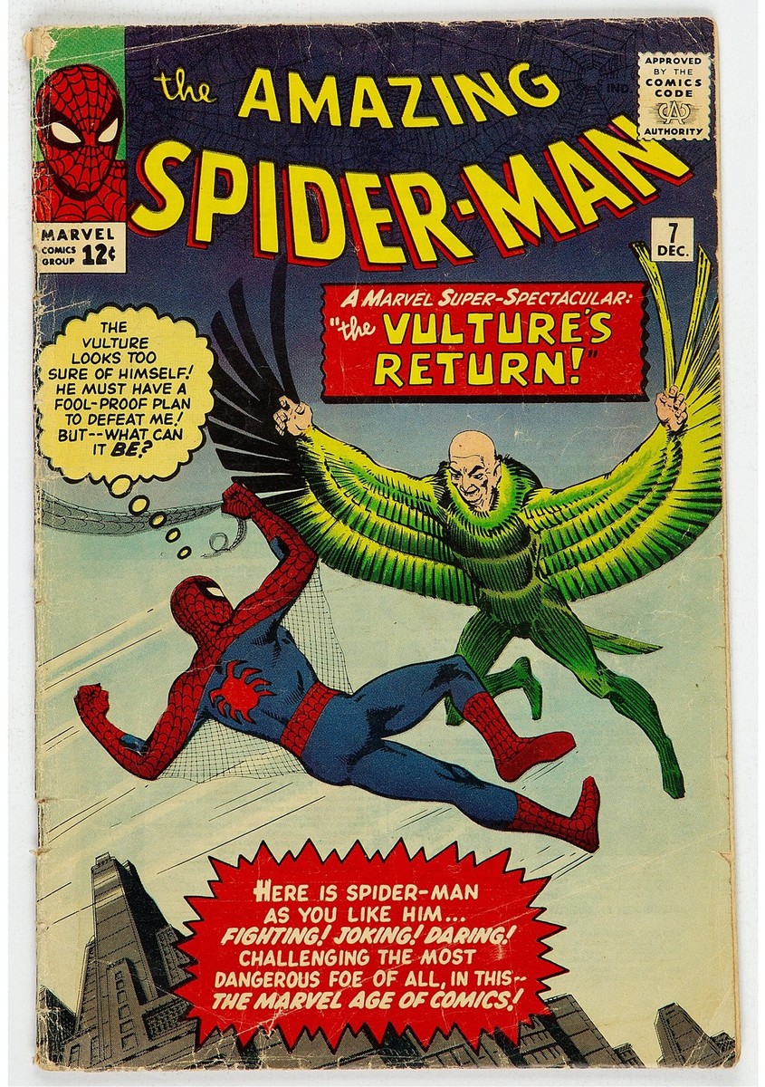 アメージングスパイダーマン #7 アメコミリーフ 1963年出版 アメージングスパイダーマン #7 アメコミリーフ 1963年出版